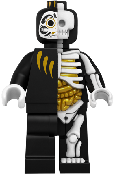 Bigger Micro Anatomic - Daruma (Prosperity) - LIMITED EDITION: 200 – Mighty Jaxx – ActionFigure Brasil — detalhe do produto