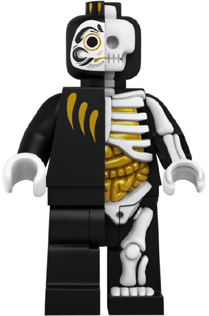 Bigger Micro Anatomic - Daruma (Prosperity) - LIMITED EDITION: 200 – Mighty Jaxx – ActionFigure Brasil