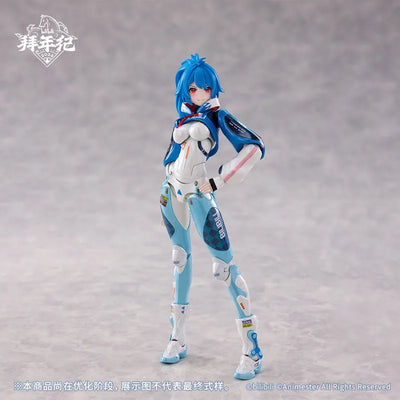 Bilibili - 22 Niang - Speed Slipstream - 1/12 - Bainianji Ver. (AniMester, Nuclear Gold Reconstruction)ㅤ – AniMester – ActionFigureBrasil — detalhe do produto