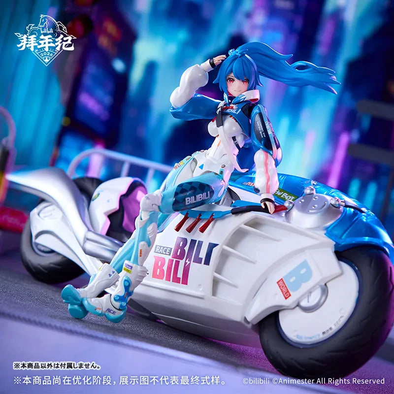 Bilibili - 22 Niang - Speed Slipstream - 1/12 - Bainianji Ver. - With Bike (AniMester, Nuclear Gold Reconstruction)ㅤ – AniMester – ActionFigureBrasil