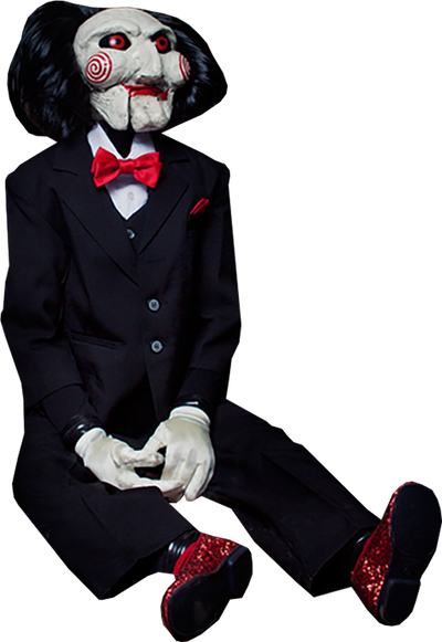 Billy the Puppet – Trick or Treat Studios – ActionFigure Brasil — detalhe do produto