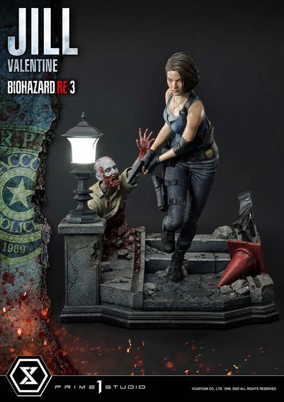 Biohazard Re:3 - Jill Valentine - Cerberus - Zombie - Ultimate Premium Masterline UPMRE3-01 - 1/4 - DX Version (Prime 1 Studio)ㅤ – Prime 1 Studio – ActionFigureBrasil