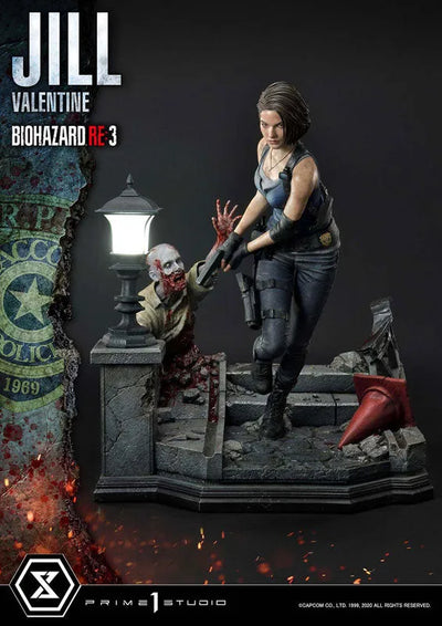 Biohazard Re:3 - Jill Valentine - Zombie - Ultimate Premium Masterline UPMRE3-01 - 1/4 (Prime 1 Studio)ㅤ – Prime 1 Studio – ActionFigureBrasil — ângulo diferente