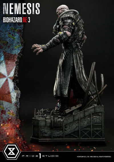 Biohazard Re:3 - Nemesis T-Gata - Ultimate Premium Masterline (UPMRE3-02) - 1/4 (Prime 1 Studio)ㅤ – Prime 1 Studio – ActionFigureBrasil — embalagem