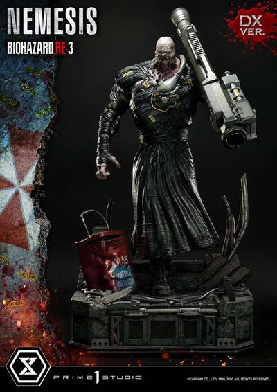 Biohazard Re:3 - Nemesis T-Gata - Ultimate Premium Masterline (UPMRE3-02DX) - 1/4 - DX Version (Prime 1 Studio)ㅤ – Prime 1 Studio – ActionFigureBrasil — ângulo diferente