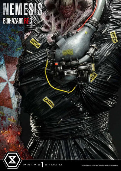Biohazard Re:3 - Nemesis T-Gata - Ultimate Premium Masterline (UPMRE3-02DX) - 1/4 - DX Version (Prime 1 Studio)ㅤ – Prime 1 Studio – ActionFigureBrasil — acessórios