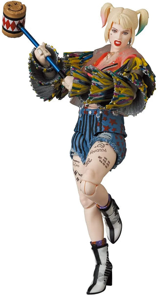Birds of Prey - Harley Quinn - Mafex No.159 - Caution Tape Jacket Ver. (Medicom Toy)ㅤ – Medicom Toy – ActionFigureBrasil