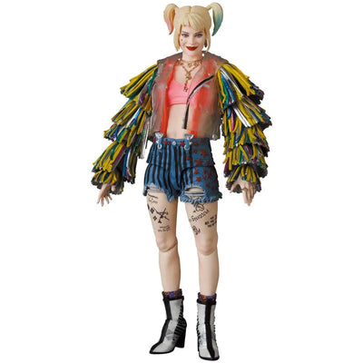Birds of Prey - Harley Quinn - Mafex No.159 - Caution Tape Jacket Ver. (Medicom Toy)ㅤ – Medicom Toy – ActionFigureBrasil — detalhe do produto