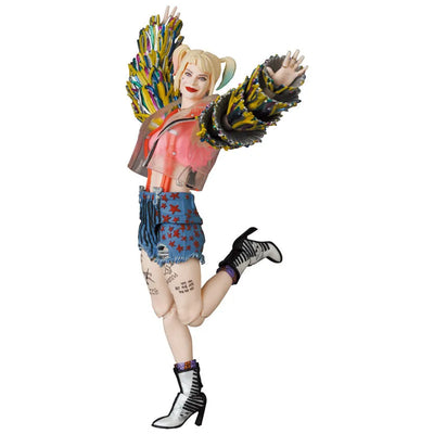 Birds of Prey - Harley Quinn - Mafex No.159 - Caution Tape Jacket Ver. (Medicom Toy)ㅤ – Medicom Toy – ActionFigureBrasil — embalagem