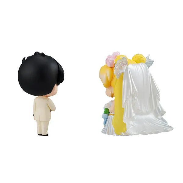 Bishoujo Senshi Sailor Moon - Artemis - Chiba Mamoru - Luna - Tsukino Usagi - Petit Chara Happy Wedding - Petit! Chara Seriesㅤ – MegaHouse – ActionFigureBrasil