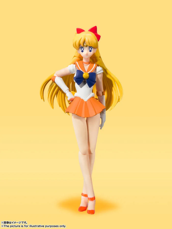 Bishoujo Senshi Sailor Moon - Artemis - Sailor Venus - S.H.Figuarts - Animation Color Edition - 2023 Re-release (Bandai Spirits)ㅤ – Bandai Spirits – ActionFigureBrasil