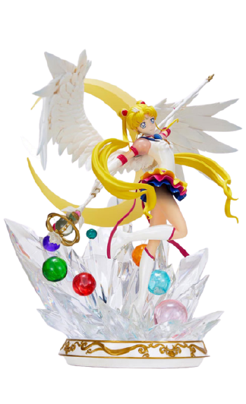 Bishoujo Senshi Sailor Moon Cosmos - Wonder Statue - Eternal Sailor Moon (Plex)ㅤ – PLEX – ActionFigureBrasil