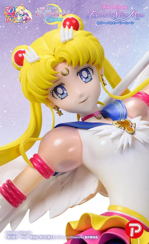Bishoujo Senshi Sailor Moon Cosmos - Wonder Statue - Eternal Sailor Moon (Plex)ㅤ – PLEX – ActionFigureBrasil