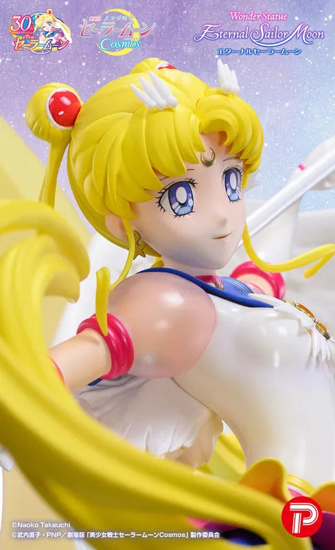 Bishoujo Senshi Sailor Moon Cosmos - Wonder Statue - Eternal Sailor Moon (Plex)ㅤ – PLEX – ActionFigureBrasil