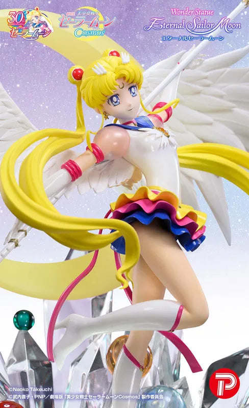 Bishoujo Senshi Sailor Moon Cosmos - Wonder Statue - Eternal Sailor Moon (Plex)ㅤ – PLEX – ActionFigureBrasil
