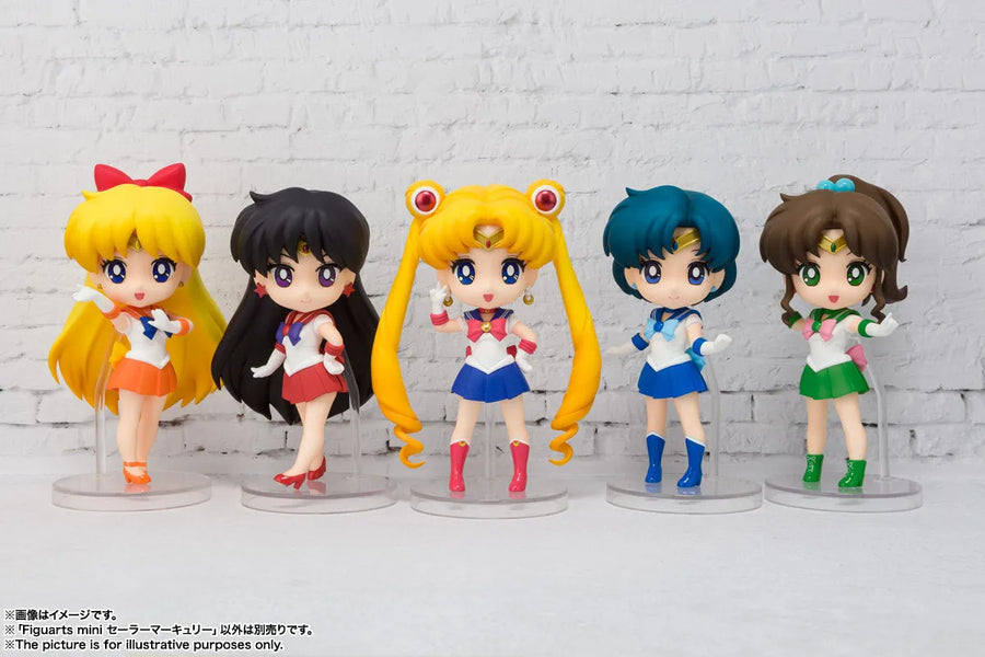 Bishoujo Senshi Sailor Moon - Sailor Mercury - Figuarts mini (Bandai Spirits)ㅤ – Bandai Spirits – ActionFigureBrasil