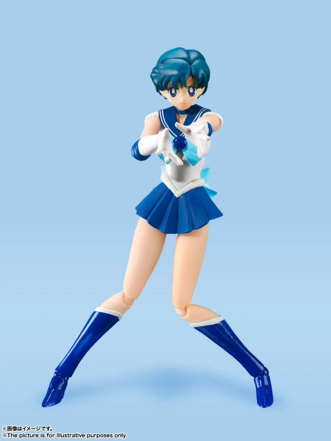 Bishoujo Senshi Sailor Moon - Sailor Mercury - S.H.Figuarts - Animation Color Edition - 2023 Re-release (Bandai Spirits)ㅤ – Bandai Spirits – ActionFigureBrasil
