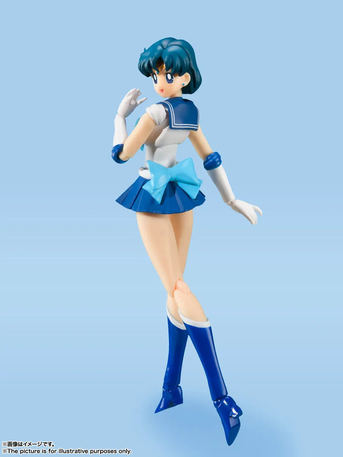 Bishoujo Senshi Sailor Moon - Sailor Mercury - S.H.Figuarts - Animation Color Edition - 2023 Re-release (Bandai Spirits)ㅤ – Bandai Spirits – ActionFigureBrasil