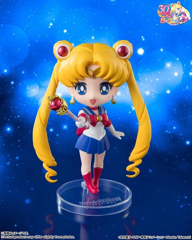 Bishoujo Senshi Sailor Moon - Sailor Moon - Figuarts mini - Crystal Star Compact Edition (Bandai Spirits)ㅤ – Bandai Spirits – ActionFigureBrasil