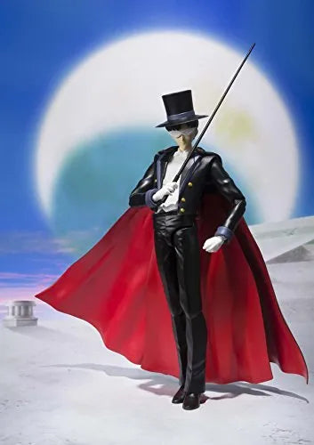 Bishoujo Senshi Sailor Moon - Tuxedo Kamen - S.H.Figuarts (Bandai)ㅤ – Bandai – ActionFigureBrasil — ângulo diferente