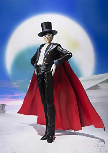 Bishoujo Senshi Sailor Moon - Tuxedo Kamen - S.H.Figuarts (Bandai)ㅤ – Bandai – ActionFigureBrasil — ângulo diferente