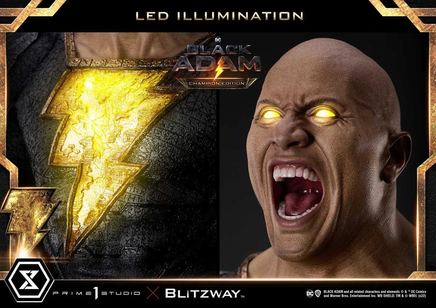 Black Adam (Champion Edition) Black Adam – Prime1Studio – ActionFigure Brasil