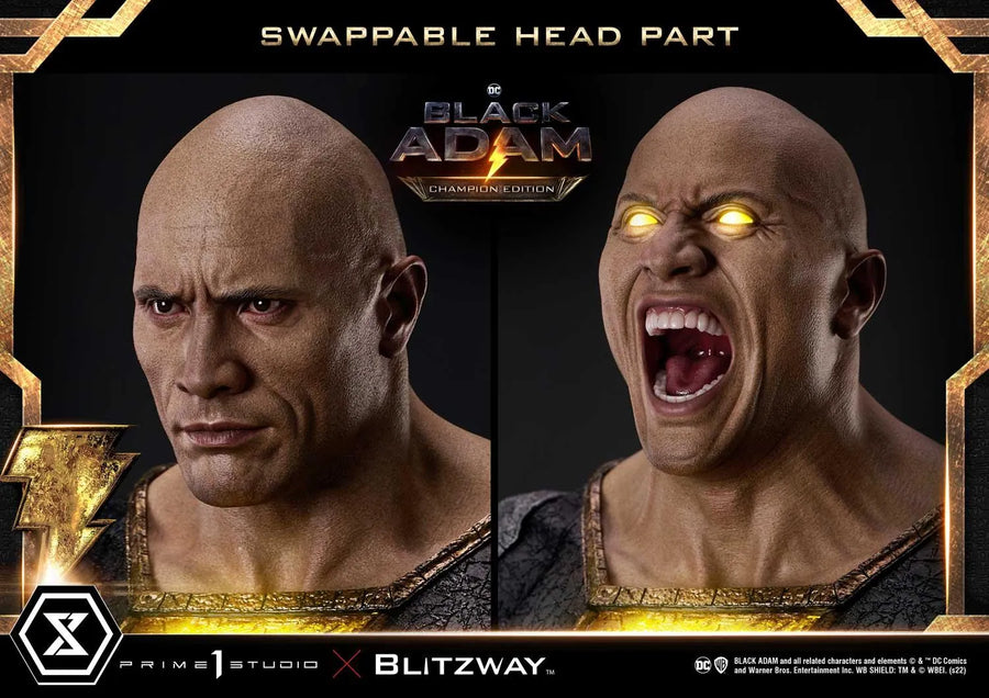 Black Adam (Champion Edition) Black Adam – Prime1Studio – ActionFigure Brasil