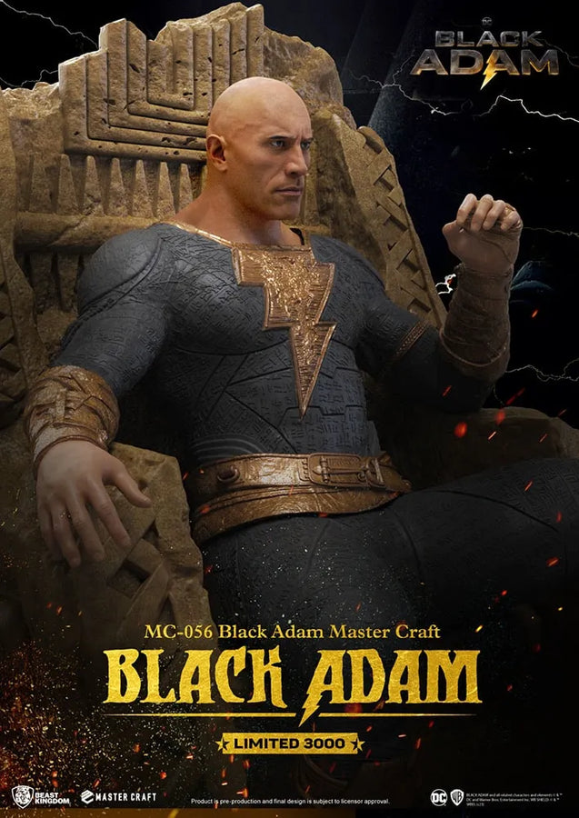 Black Adam - LIMITED EDITION: 3000 – Beast Kingdom – ActionFigure Brasil