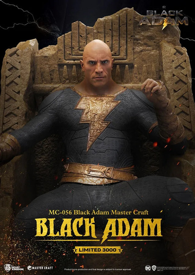 Black Adam - LIMITED EDITION: 3000 – Beast Kingdom – ActionFigure Brasil