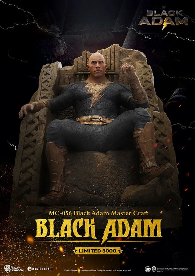 Black Adam - LIMITED EDITION: 3000 – Beast Kingdom – ActionFigure Brasil