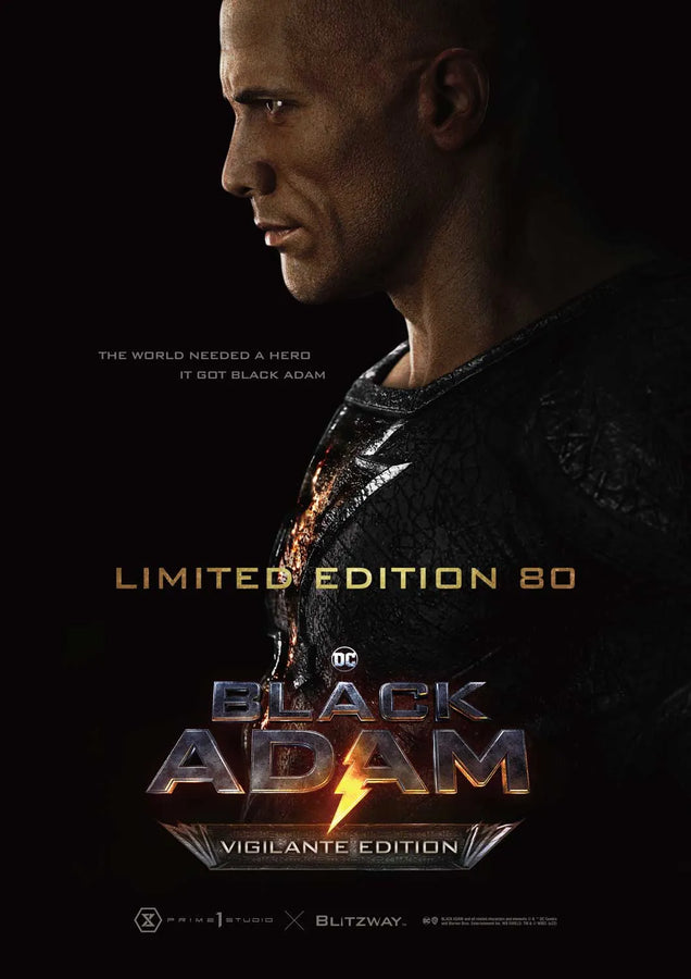 Black Adam (Vigilante Edition) Black Adam – Prime1Studio – ActionFigure Brasil