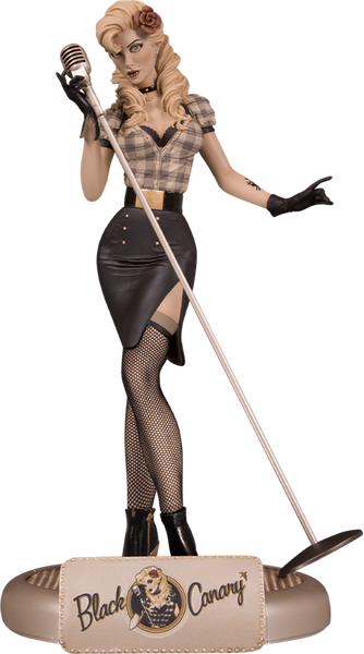 Black Canary - LIMITED EDITION: 5000 – DC Direct – ActionFigure Brasil — embalagem