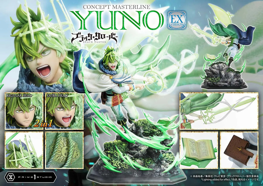 Black Clover - Yuno - Concept Masterline (CMBC-02EX) - 1/6 - EX Version (Prime 1 Studio)ㅤ – Prime 1 Studio – ActionFigureBrasil