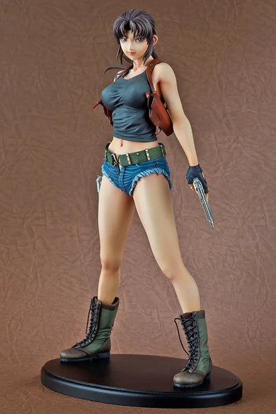 "Black Lagoon" 1/5.5 Revy Two Akimbo Ver.ㅤ – Puella Magi Madoka Magica – ActionFigureBrasil