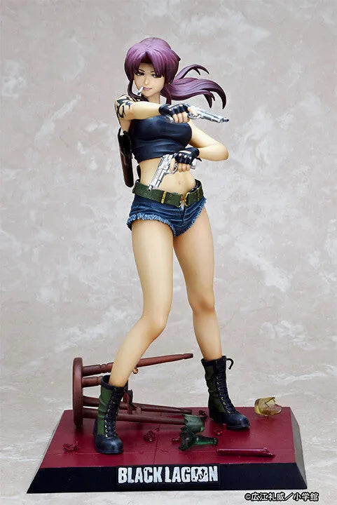 Black Lagoon - Revy - 1/6 - Two Hand 2022 ver. A (argo-sha, Fullcock)ㅤ – Fullcock,argo-sha – ActionFigureBrasil
