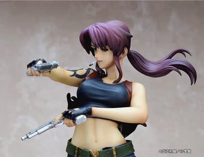 Black Lagoon - Revy - 1/6 - Two Hand 2022 ver. A (argo-sha, Fullcock)ㅤ – Fullcock,argo-sha – ActionFigureBrasil — com base expositora