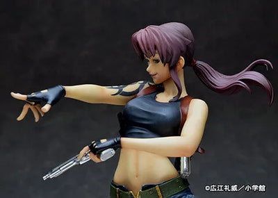 Black Lagoon - Revy - 1/6 - Two Hand 2022 ver. B (argo-sha, Fullcock)ㅤ – argo-sha,Fullcock – ActionFigureBrasil — com base expositora