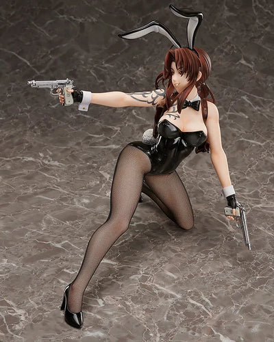 Black Lagoon - Revy - B-style - 1/4 - Bunny Ver. (FREEing)ㅤ – FREEing – ActionFigureBrasil — com base expositora