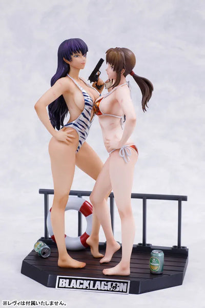 Black Lagoon - Roberta - 1/6 - Swimsuit ver. (New Line)ㅤ – NewLine – ActionFigureBrasil — ângulo diferente
