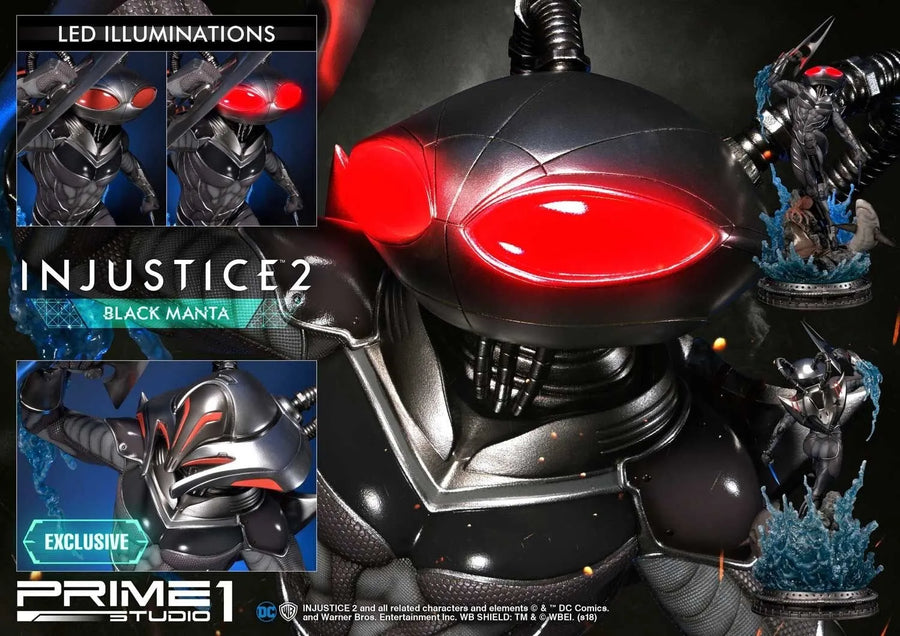Black Manta (Exclusive Version) Injustice 2 – Prime1Studio – ActionFigure Brasil