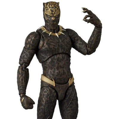 Black Panther - Erik Killmonger - Mafex (No.265) (Medicom Toy)ㅤ – Medicom Toy – ActionFigureBrasil — ângulo diferente