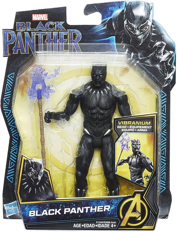 Black Panther - Hasbro Action Figure: 6 Inch / Basic - Black Pantherㅤ – Hasbro – ActionFigureBrasil
