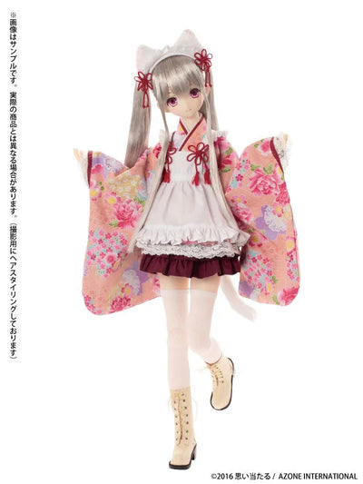 Black Raven Series - Lilia / Yumemi Chaya -Shiro Maneki Neko- Complete Dollㅤ – Azone International – ActionFigureBrasil