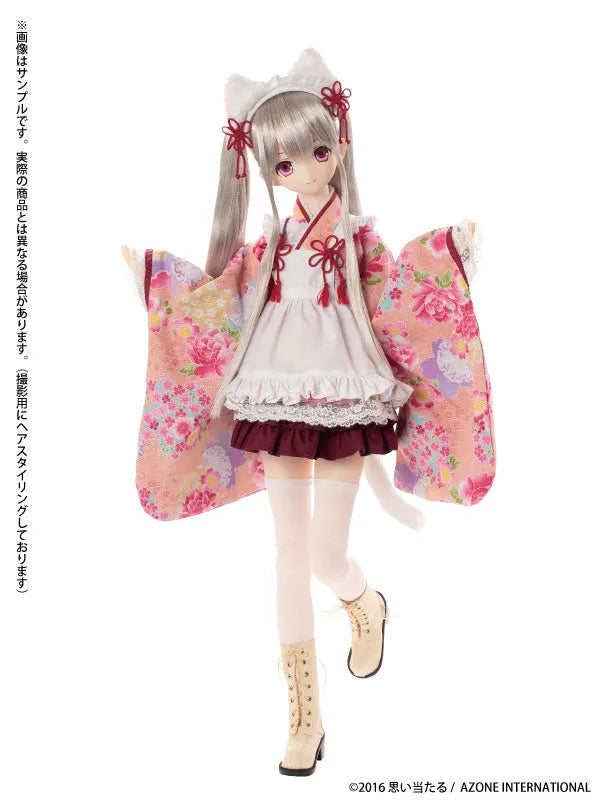 Black Raven Series - Lilia / Yumemi Chaya -Shiro Maneki Neko- Complete Dollㅤ – Azone International – ActionFigureBrasil