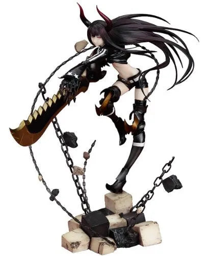Black ★ Rock Shooter - Black ★ Gold Saw - 1/8 - Anime Ver. (Good Smile Company)ㅤ – Good Smile Company – ActionFigureBrasil