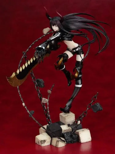 Black ★ Rock Shooter - Black ★ Gold Saw - 1/8 - Anime Ver. (Good Smile Company)ㅤ – Good Smile Company – ActionFigureBrasil