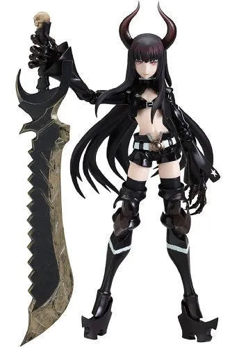 Black ★ Rock Shooter - Black ★ Gold Saw - Figma - SP-017 (Max Factory)ㅤ – Max Factory – ActionFigureBrasil