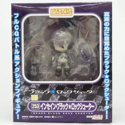 Black ★ Rock Shooter - Insane Black ★ Rock Shooter - Nendoroid #253ㅤ – Good Smile Company – ActionFigureBrasil