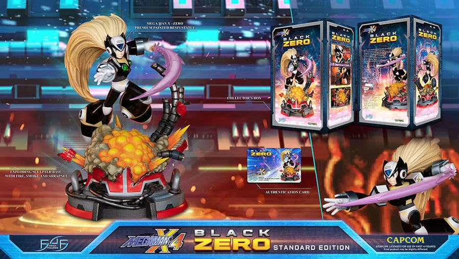 Black Zero - LIMITED EDITION: 500 – First 4 Figures – ActionFigure Brasil