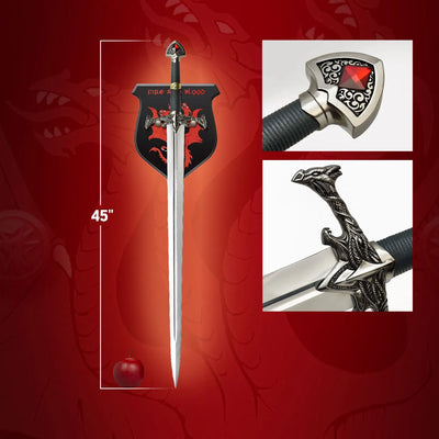 Blackfyre - LIMITED EDITION: 2500 – Valyrian Steel – ActionFigure Brasil — iluminação de estúdio